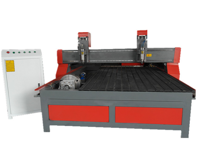 神繪SH-1325雙獨立頭側置旋轉軸雕刻機